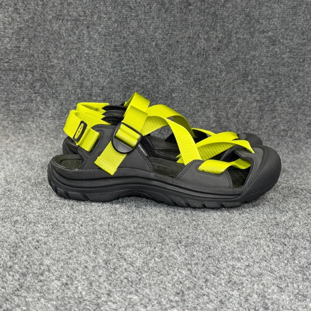 Keen‎ Zerraport II Hiking Shoes Men's 11 Bright Yellow Black Athletic Sandals